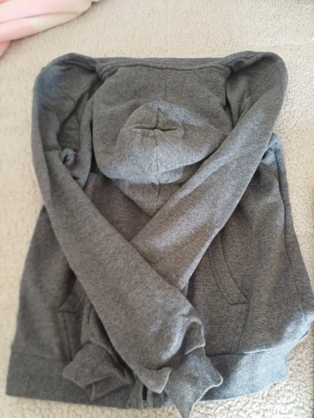 Sudadera gris hombre talla M