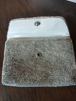 Pochette vintage con perline