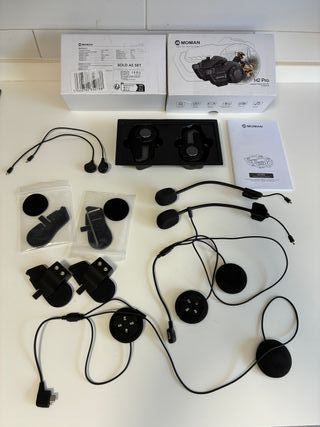 Moman H2 Pro Intercomunicador Moto 2 Unidades