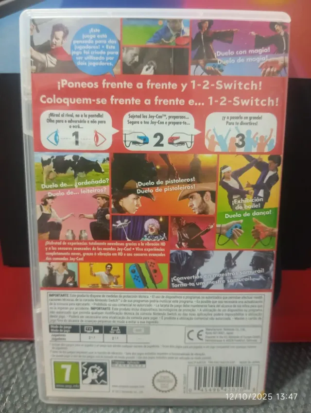 Juego Nintendo 1-2-Switch