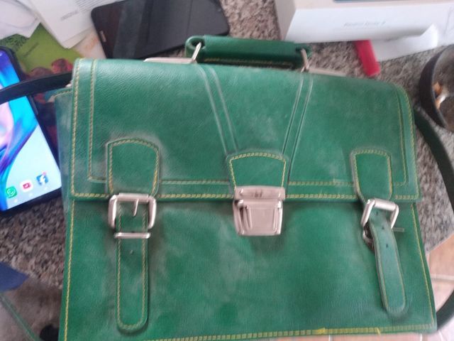 Bolso Cartera Retro Vintage Verde