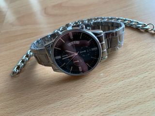 Reloj Geneva con pulsera hombre