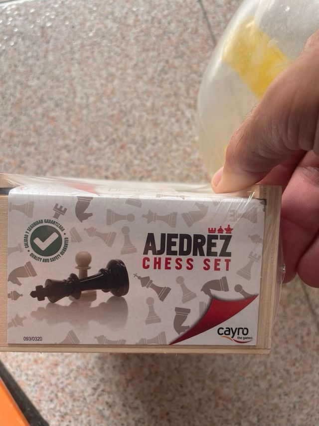 Set de Ajedrez Cayro a estrenar