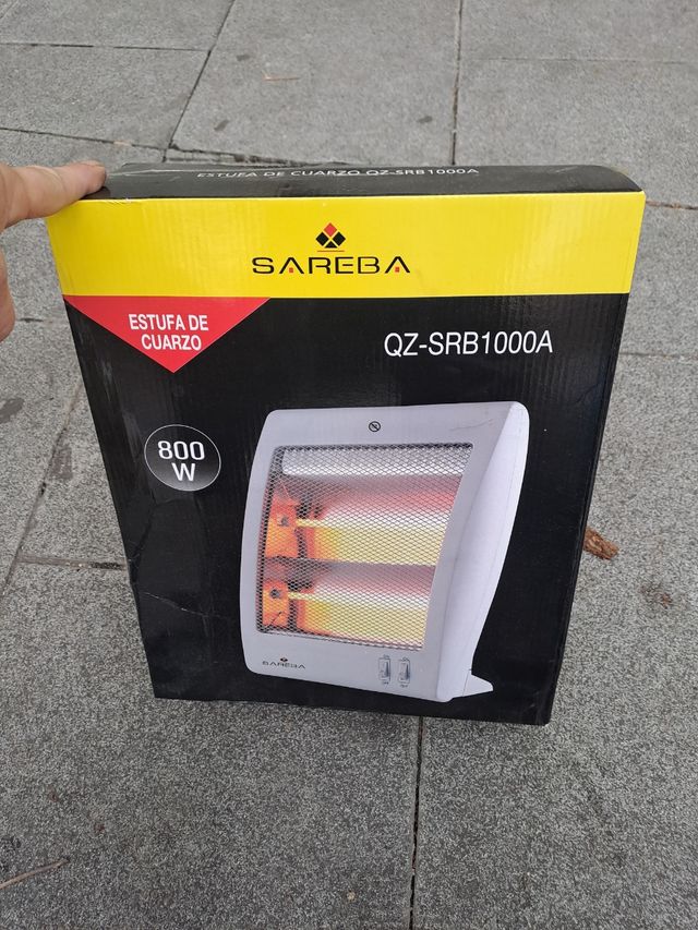 Estufa de cuarzo SAREBA QZ-SRB1000A 800W