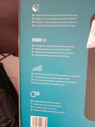 Cecotec Placa Inducción Portátil 2 Fuegos