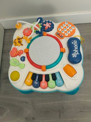 Mesa actividades bebé 1 año sonidos luces