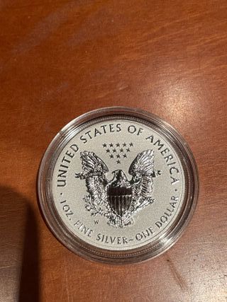 Moneda Plata American Eagle Reverse Proof 2021 I