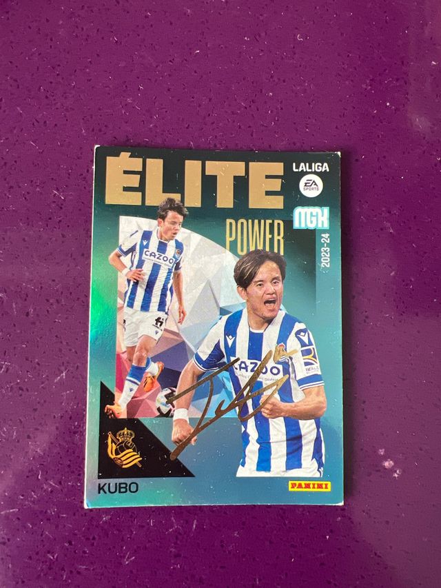 Kubo Elite Megacrack Panini 2023-24
firmada