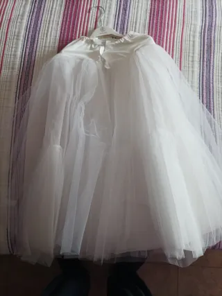 Cancán Comunión Blanco