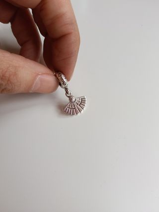 Cuenta Pandora abanico plata