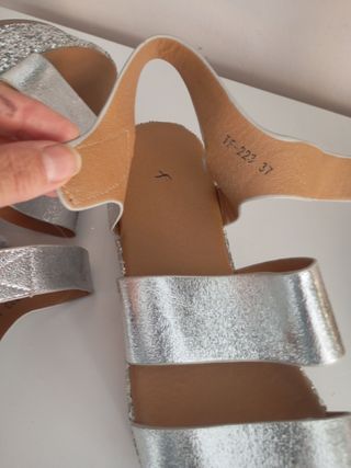 Sandalias Plataforma Brillantes