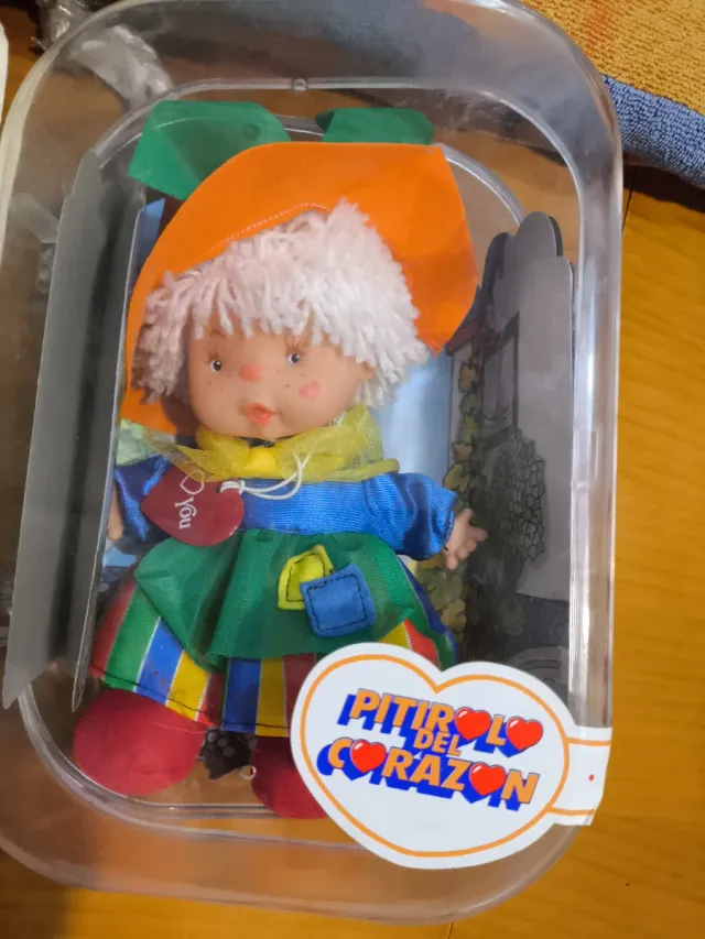 Muñeca Pitirolo Corazón Antigua NUEVA