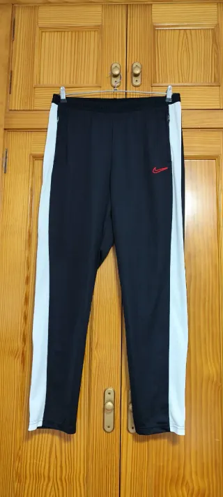 Pantalón chándal Nike Negro/Blanco Talla L