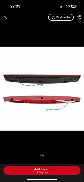 Luz de freno LED Viano W639