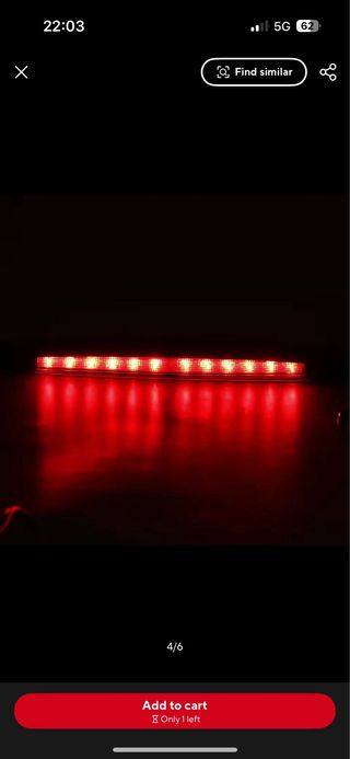 Luz de freno LED Viano W639