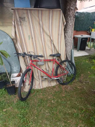 Bicicleta Roja Montaña