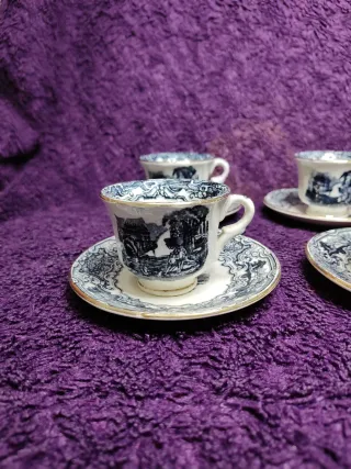 6 Tazas Cartuja de Sevilla
