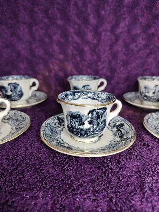 6 Tazas Cartuja de Sevilla