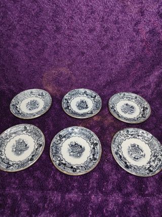 6 Tazas Cartuja de Sevilla