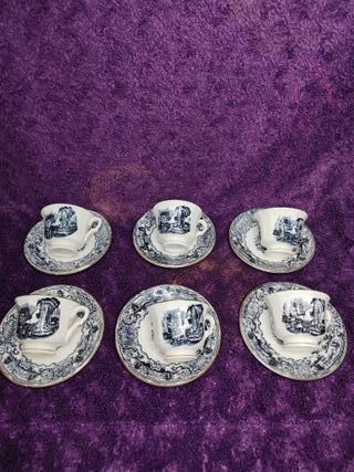 6 Tazas Cartuja de Sevilla
