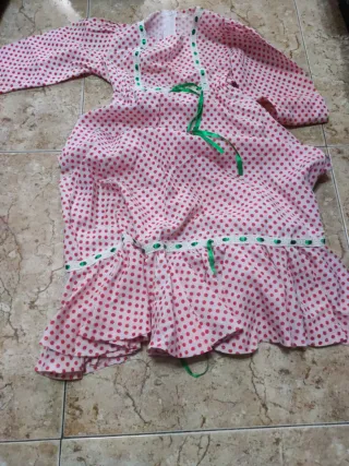Traje de Chulapa rosa lunares