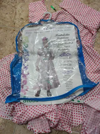 Traje de Chulapa rosa lunares