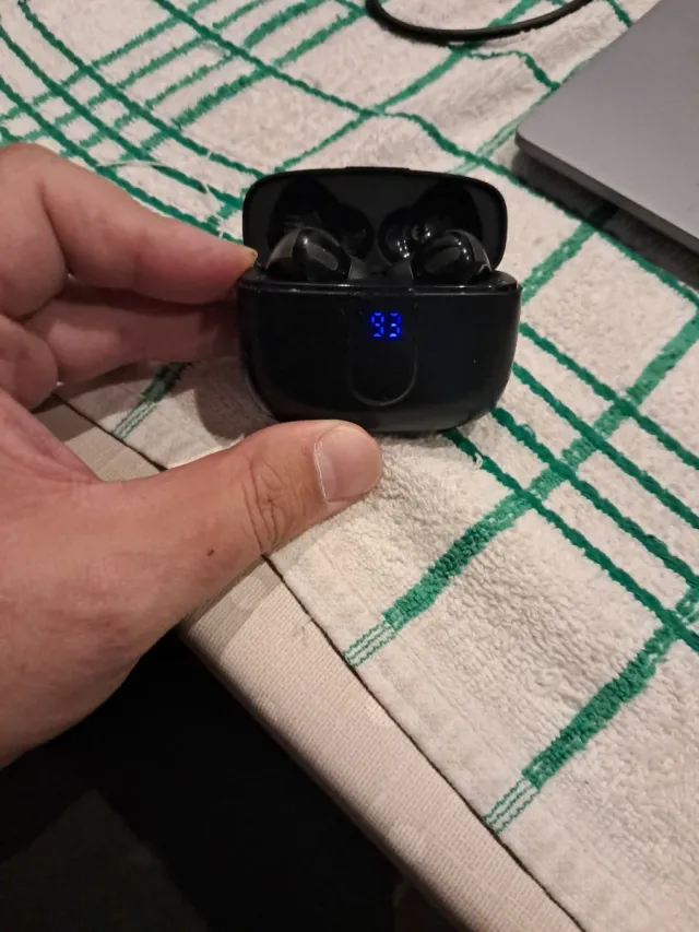 Auriculares inalámbricos negros