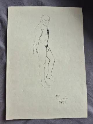 Dibujo Carles Prunés 1952