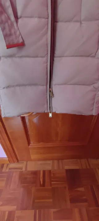 Anorak Chaquetón Zara Mujer Beige