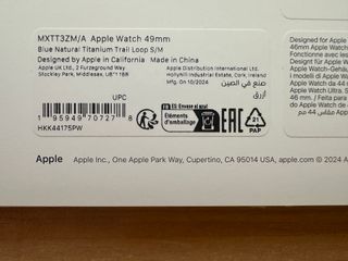 Apple Watch ULTRA 49mm. Blue Trail Loop S/M