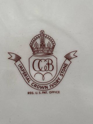 Piatto decorativo vintage carrozze