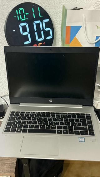 Ordenador HP ProBook Plata