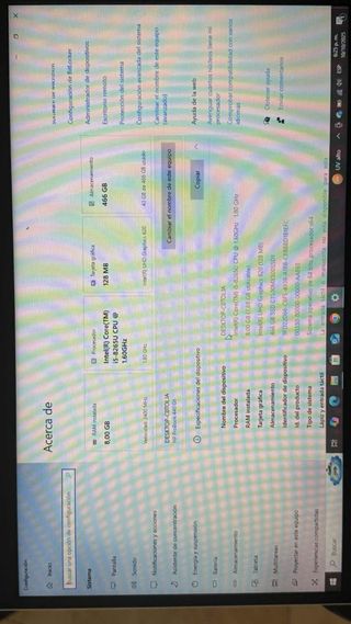 Ordenador HP ProBook Plata