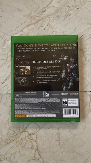Resident Evil 5 Xbox One