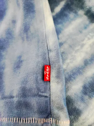 Camiseta Levi's Tie-Dye Azul y Turquesa