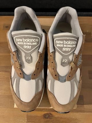 New Balance 991 V2 Beige/Marrón