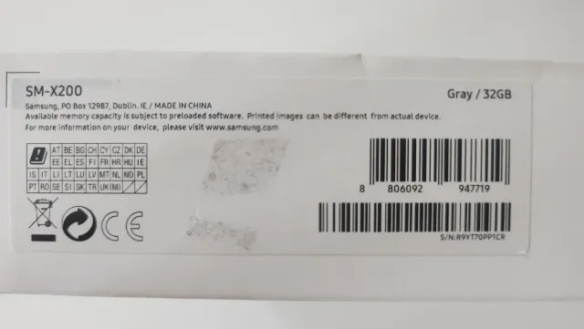 Samsung Galaxy Tab A8 Negra