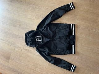 Chaqueta Hollister con capucha Negra Talla S