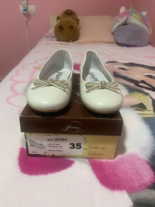 Zapatos de comunión niña 