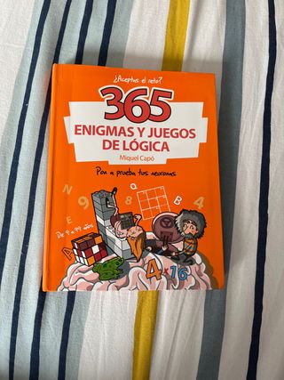 365 enigmas y juegos de lógica: Para niños y ni...
