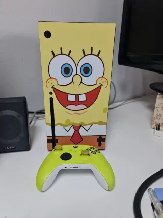 Xbox Series X Personalizada Bob esponja