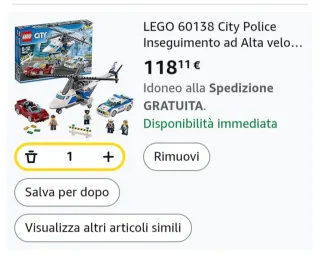 Lego City Set Polizia 60138