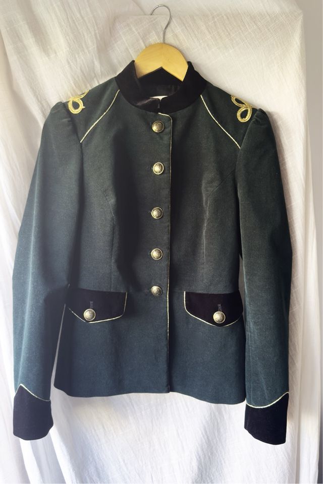 Chaqueta Bordada Pati Conde by Dandara Verde