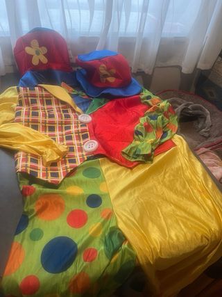disfraz de Payaso Talla Única