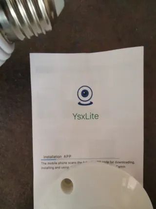 Cámara Vigilancia Wifi Bombilla.