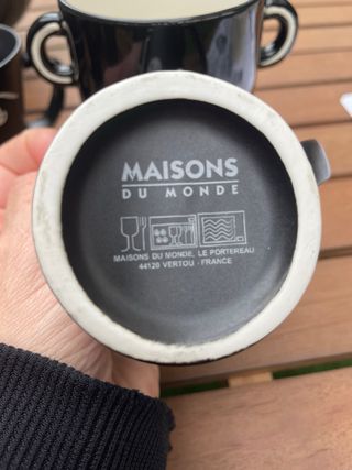 Juego Tazas y Cuencos Maison du Monde Caras