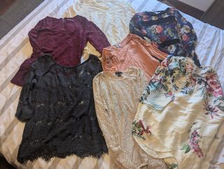 Lote 8 blusas Zara Talla XS/M/L