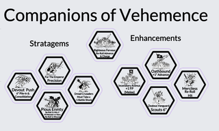 Tokens Black Templars Templarios Negros Warhammer