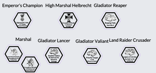 Tokens Black Templars Templarios Negros Warhammer