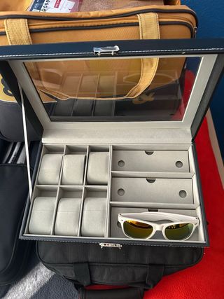 Caja organizadora gafas y relojes